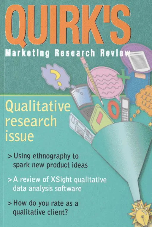Quirks Marketing Research Review